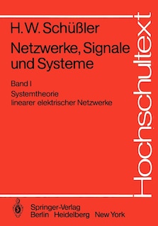 Front cover_Netzwerke, Signale und Systeme