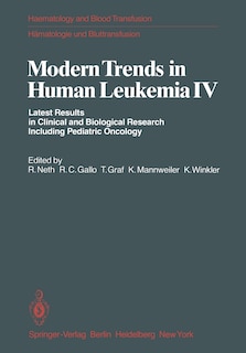 Front cover_Modern Trends in Human Leukemia IV