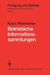 Front cover_Betriebliche Informationssammlungen