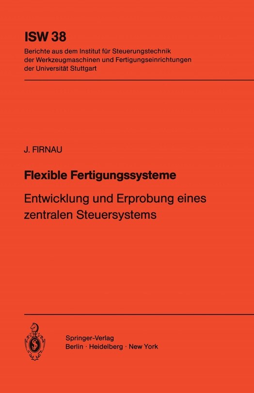 Front cover_Flexible Fertigungssysteme