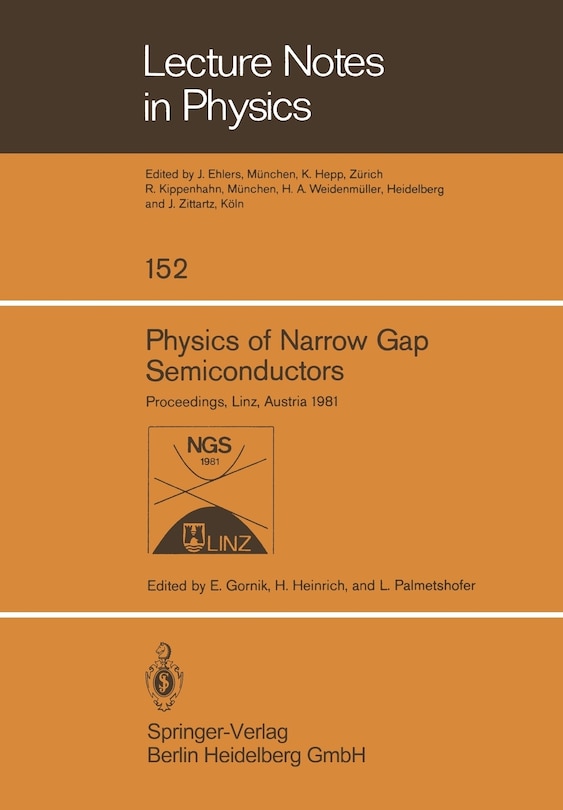 Couverture_Physics of Narrow Gap Semiconductors