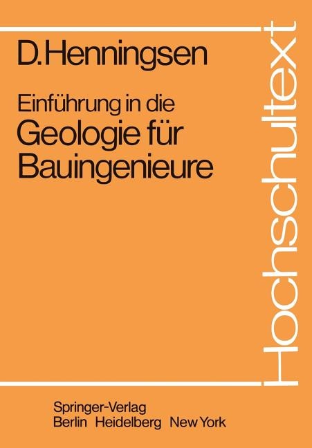Front cover_Einführung in die Geologie für Bauingenieure