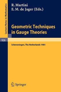Front cover_Geometric Techniques in Gauge Theories