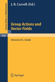 Front cover_Group Actions and Vector Fields