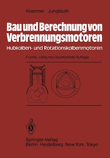 Front cover_Bau Und Berechnung Von Verbrennungsmotoren
