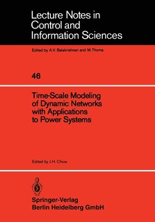 Front cover_Time-Scale Modeling of Dynamic Networks with Applications to Power Systems