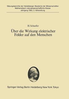 Couverture_Über die Wirkung elektrischer Felder auf den Menschen