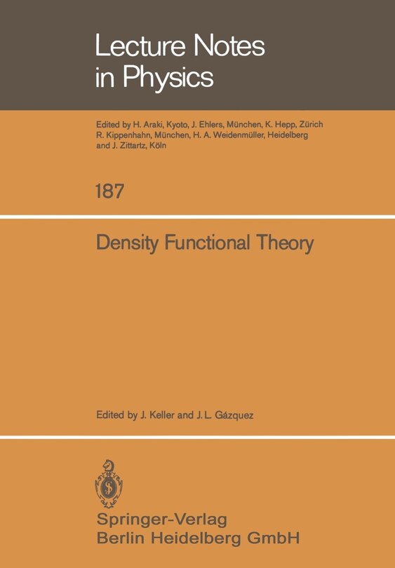 Front cover_Density Functional Theory