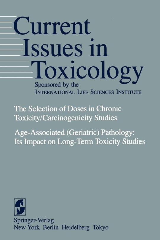 Couverture_The Selection of Doses in Chronic Toxicity/Carcinogenicity Studies