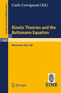 Couverture_Kinetic Theories and the Boltzmann Equation