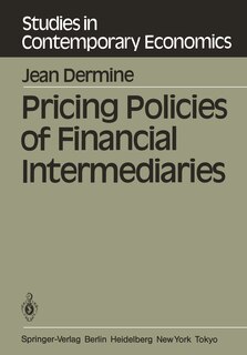 Front cover_Pricing Policies of Financial Intermediaries