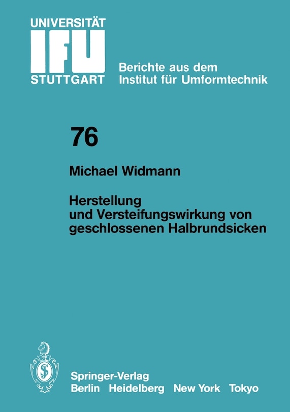 Couverture_Herstellung und Versteifungswirkung von geschlossenen Halbrundsicken