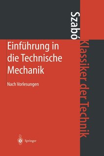 Front cover_Einführung in die Technische Mechanik