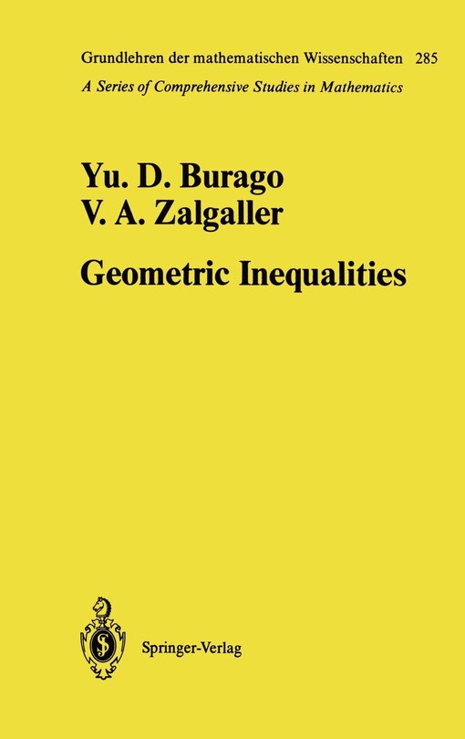 Couverture_Geometric Inequalities