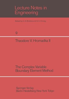 Front cover_The Complex Variable Boundary Element Method