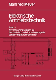 Couverture_Elektrische Antriebstechnik