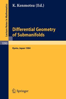 Couverture_Differential Geometry of Submanifolds