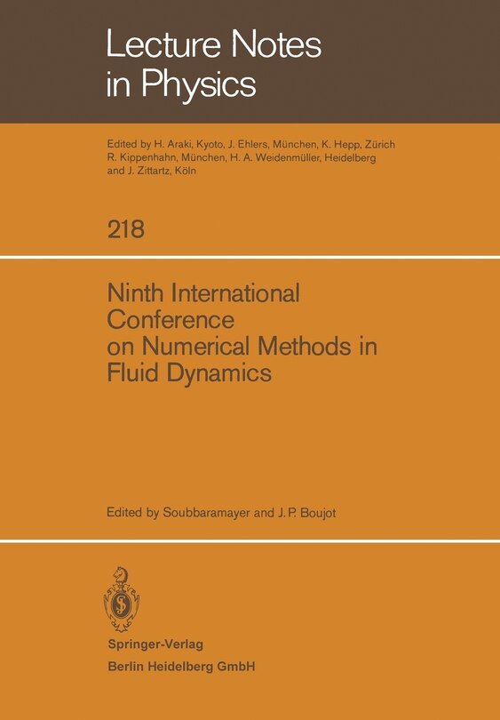 Couverture_Ninth International Conference On Numerical Methods In Fluid Dynamics