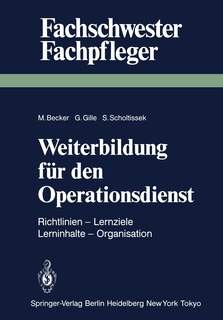 Front cover_Weiterbildung Für Den Operationsdienst