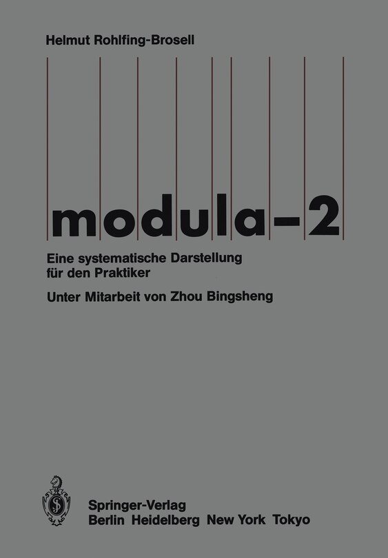 Modula-2: Eine Systematische Darstellung Für Den Praktiker