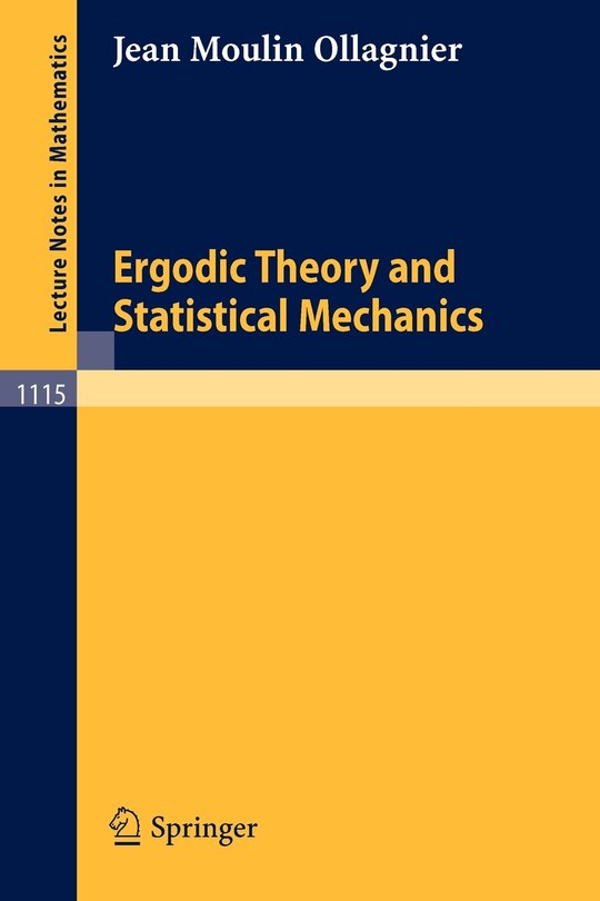 Couverture_Ergodic Theory and Statistical Mechanics