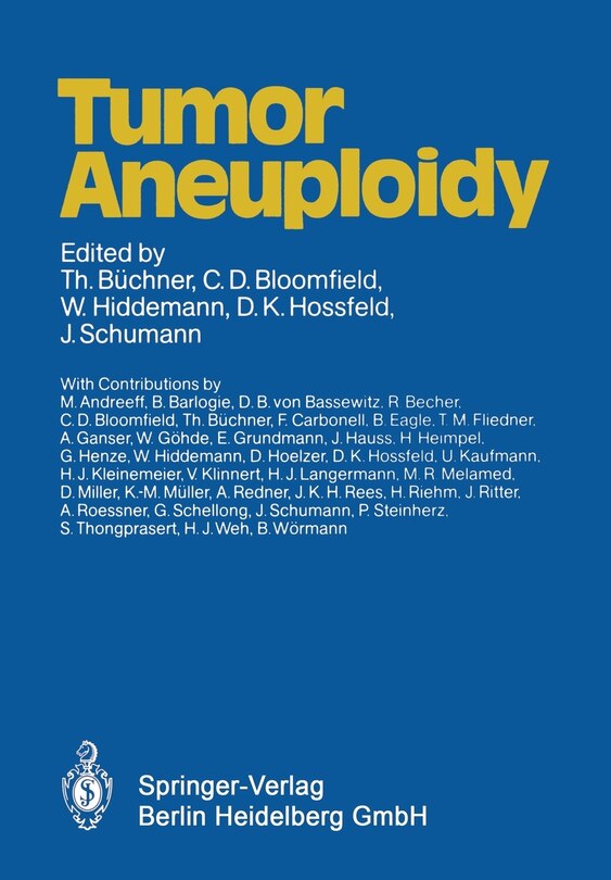 Front cover_Tumor Aneuploidy
