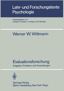 Front cover_Evaluationsforschung
