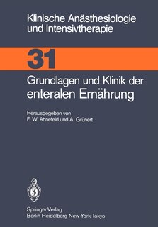 Couverture_Grundlagen und Klinik der enteralen Ernährung