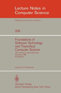 Couverture_Foundations of Software Technology and Theoretical Computer Science