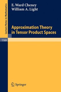Couverture_Approximation Theory in Tensor Product Spaces