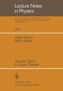 Front cover_Selected Topics in Gauge Theories