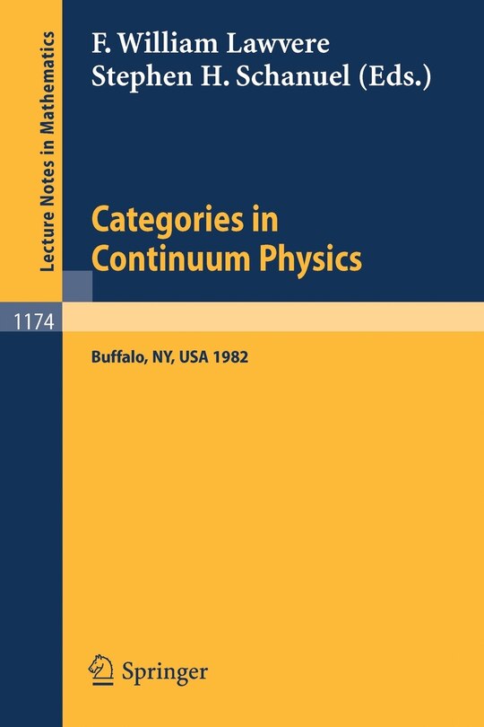 Front cover_Categories in Continuum Physics