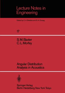 Couverture_Angular Distribution Analysis in Acoustics
