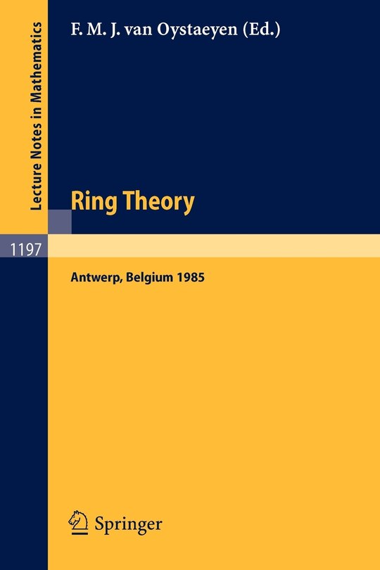 Front cover_Ring Theory
