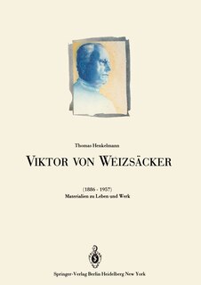 Front cover_Viktor Von Weizsäcker (1886-1957)