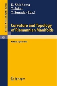 Front cover_Curvature and Topology of Riemannian Manifolds