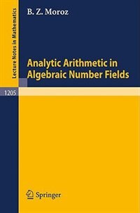 Front cover_Analytic Arithmetic in Algebraic Number Fields