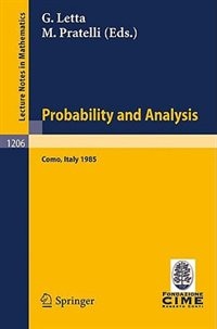 Couverture_Probability and Analysis