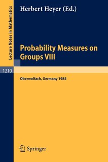 Front cover_Probability Measures on Groups VIII