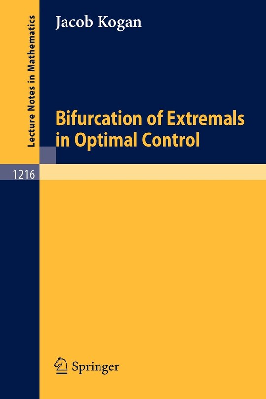 Couverture_Bifurcation of Extremals in Optimal Control