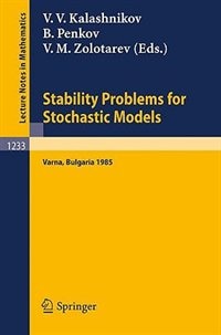 Front cover_Stability Problems for Stochastic Models