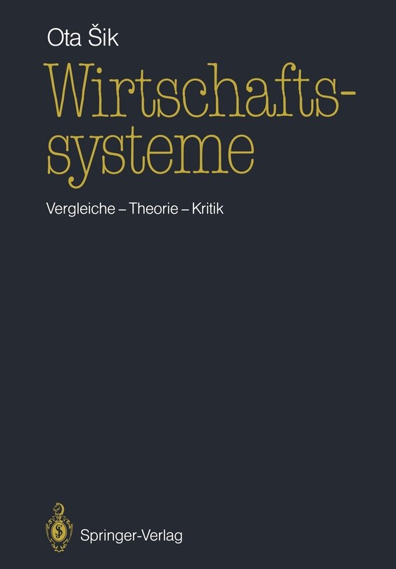 Front cover_Wirtschaftssysteme