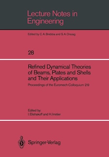 Couverture_Refined Dynamical Theories of Beams, Plates and Shells and Their Applications