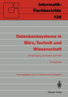 Front cover_Datenbanksysteme in Büro, Technik Und Wissenschaft