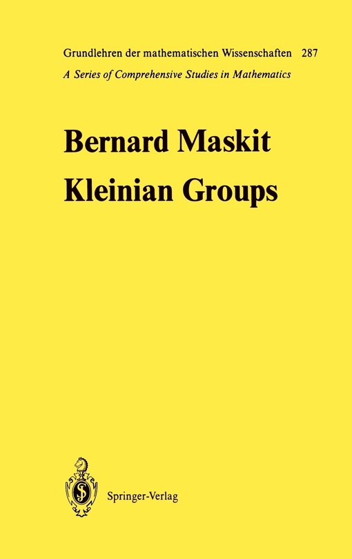 Couverture_Kleinian Groups