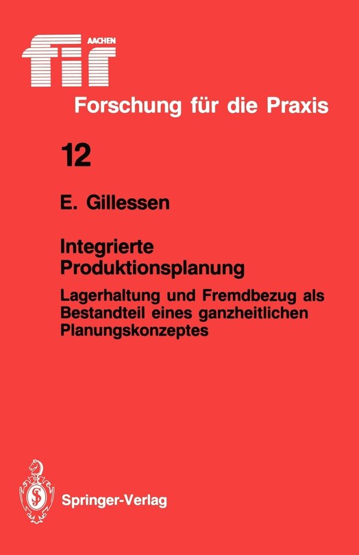 Front cover_Integrierte Produktionsplanung