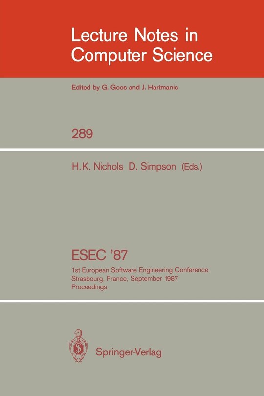 Couverture_ESEC '87
