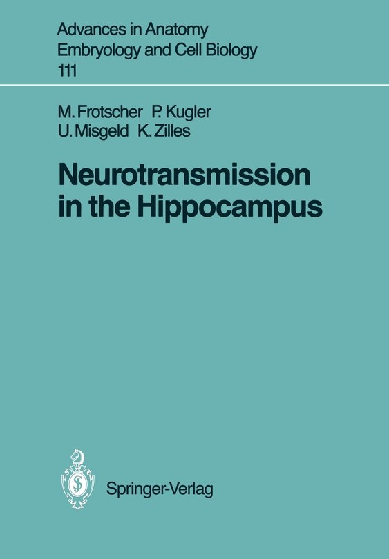 Couverture_Neurotransmission in the Hippocampus