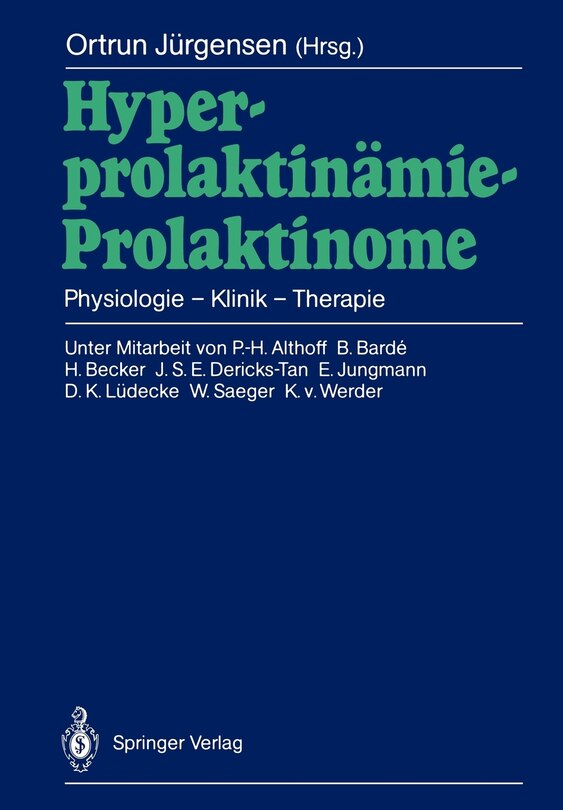Couverture_Hyperprolaktinämie -- Prolaktinome