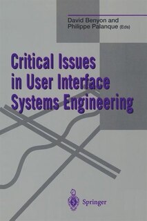 Front cover_Critical Issues in User Interface Systems Engineering